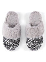 FIESTA SLIPPERS, SILVER: S/M