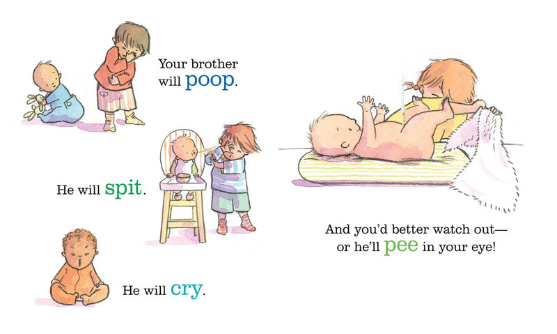 Simon & Schuster - You're Getting a Baby Brother! by Sheila Sweeny Higginson: Board Books; 24 pages / English