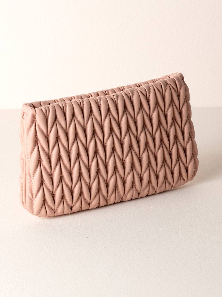 Shiraleah - JODY ZIP POUCH: Gold
