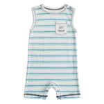 Angle - Tank Romper - Just Chilln': 3-6M