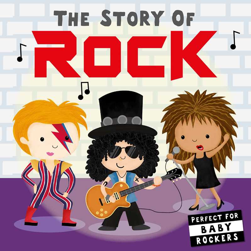 Simon & Schuster - Story of Rock by Editors of Caterpillar Books: Board Books; 24 pages / English