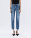 High Rise Slim Straight Jean