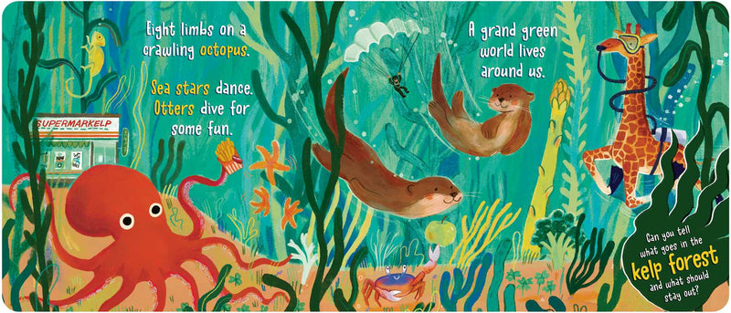 Simon & Schuster - What Goes in the Ocean? by Dori Elys: Board Books; 16 pages / English