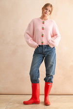 Oh Cherry Button Cardigan