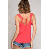 Watermelon Button Down Ruffle Top