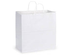 White Kraft Paper Shopping Bags: Vogue 16x6x12.5" / 250 Pack