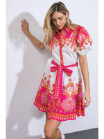 Pink Capri Dress