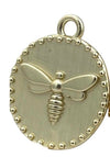 Nora James jewelry - Bella scarf necklace: Hammered open heart