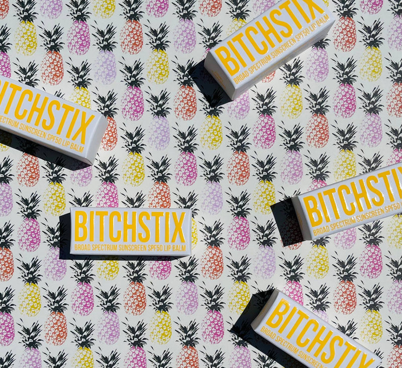 BITCHSTIX - Pineapple Twist SPF50 Lip Balm