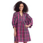 Pink Shipley Plaid Dress