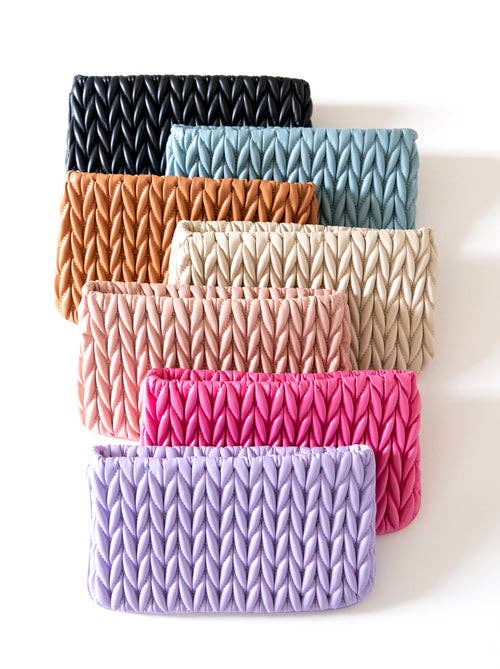 Shiraleah - JODY ZIP POUCH: Gold