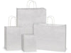 White Kraft Paper Shopping Bags: Vogue 16x6x12.5" / 250 Pack
