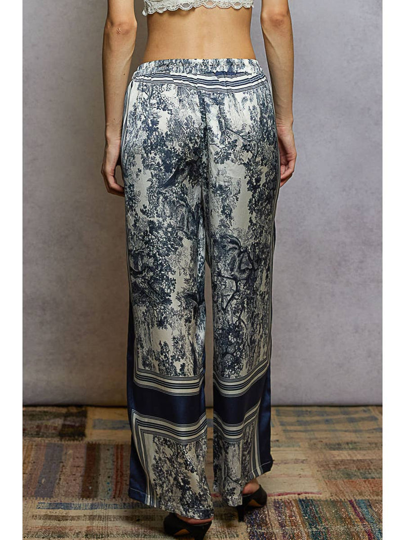 French Toile Wide Leg Pants