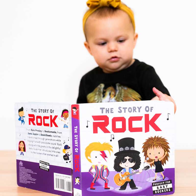 Simon & Schuster - Story of Rock by Editors of Caterpillar Books: Board Books; 24 pages / English