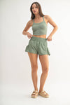 Mono B - Chic Breeze Shorts: Black / S:M:L (2:2:2)