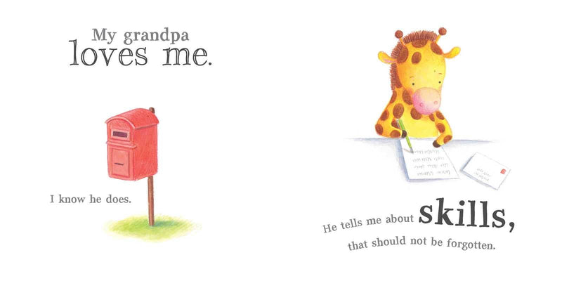 Simon & Schuster - My Grandpa Loves Me by: Hardcover; 8 pages / English