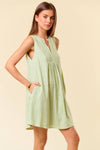 Katy Rose Pintuck Dress