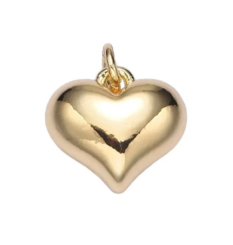 Nora James jewelry - Bella scarf necklace: Hammered open heart
