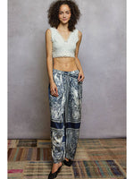 French Toile Wide Leg Pants