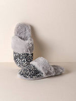 FIESTA SLIPPERS, SILVER: S/M