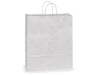 White Kraft Paper Shopping Bags: Vogue 16x6x12.5" / 250 Pack