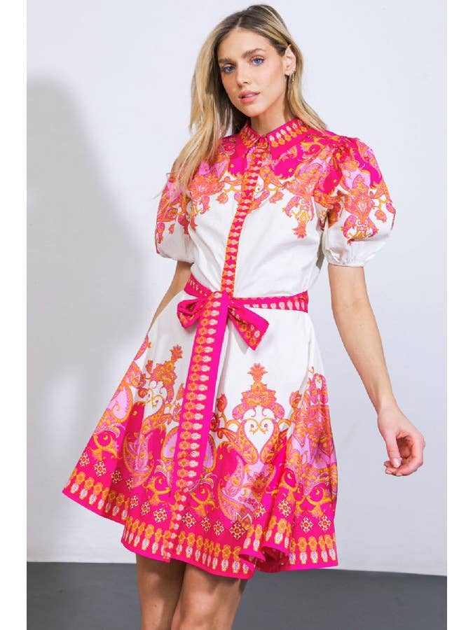 Pink Capri Dress