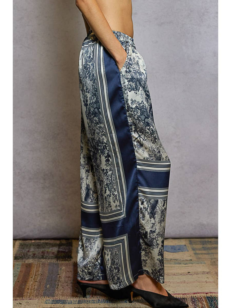 French Toile Wide Leg Pants