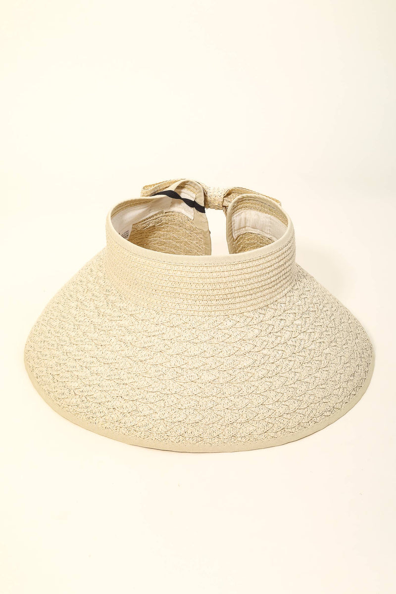 Summer Straw Visor Sun Hat