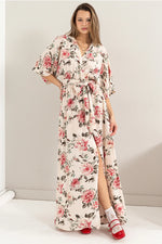 Samantha- Floral Maxis Dress