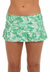 La Blanca Batiki Balinese Ruffle Skirted Bottom