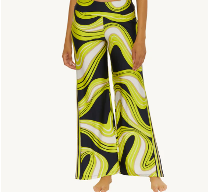 Trina Turk Swim Cover-Up Pant - Serena Swirl