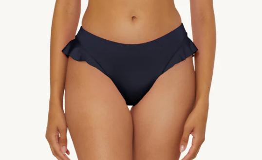 Trina Turk Ruffle Hipster Swim Bottom - Monaco