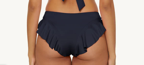 Trina Turk Ruffle Hipster Swim Bottom - Monaco