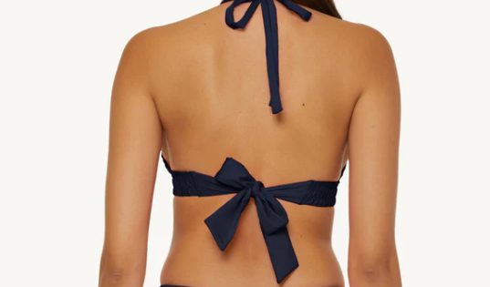 Trina Turk Ring Halter Swim Top - Monaco