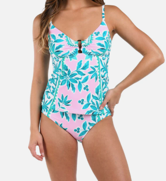La Blanca Opulent Palm Multi Tankini