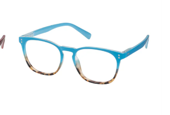 Blue Gem glasses 1961 blue