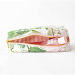 Natural Botanical Clear Coated Rectangular Cosmetic Case