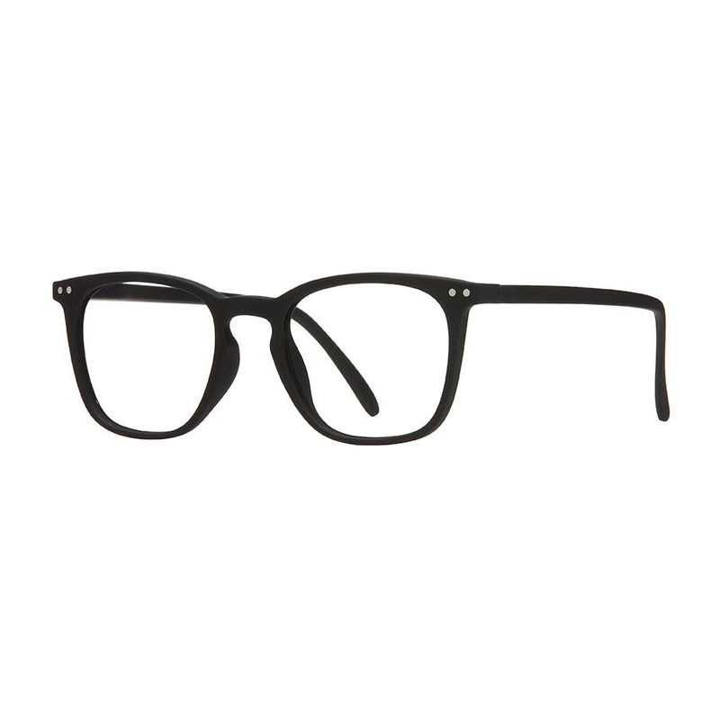 Blue Planet Eco-Eyewear - Harper -  Soft Onyx - Blue Light Filtering Lens: 1.75