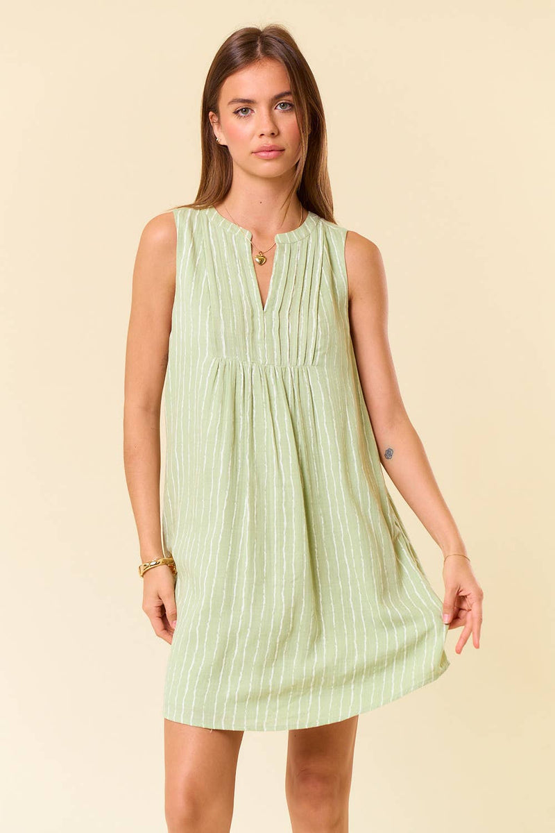 Katy Rose Pintuck Dress