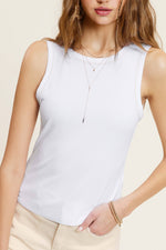 Mineral Washed Breathable Tank Top