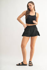 Mono B - Chic Breeze Shorts: Black / S:M:L (2:2:2)