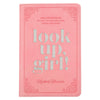 Christian Art Gifts - Devotional Look Up, Girl Faux leather