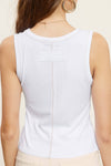 Mineral Washed Breathable Tank Top