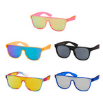 Blue Gem Sunglasses Inc - K6793-NEW- Kids - KIDS FLAT LENS SHIELD - Sunglasses