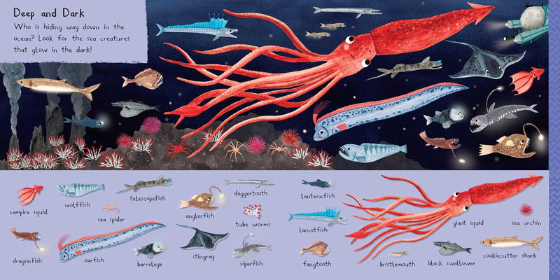 Simon & Schuster - 101 Sea Creatures to Find by: Board Books; 14 pages / English