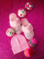 FIESTA SLIPPERS, PINK: S/M