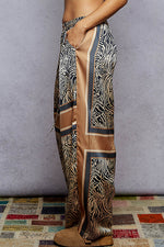 Zebra Palazzo Pants