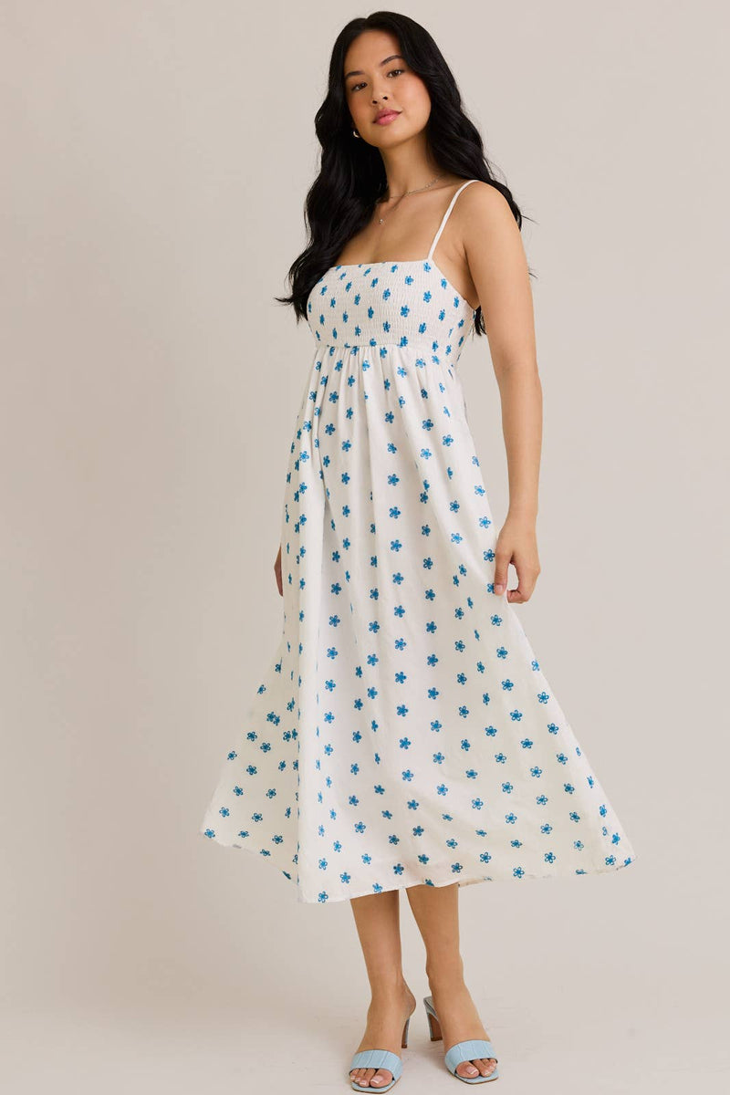 Daisy Smocked Baby Doll Maxi