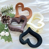 42POPS - ,, Valentine Heart Hair Claw Hair Clip (Assorted): OS / PinkMix-163490