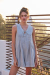 Poppy Light Washed Romper